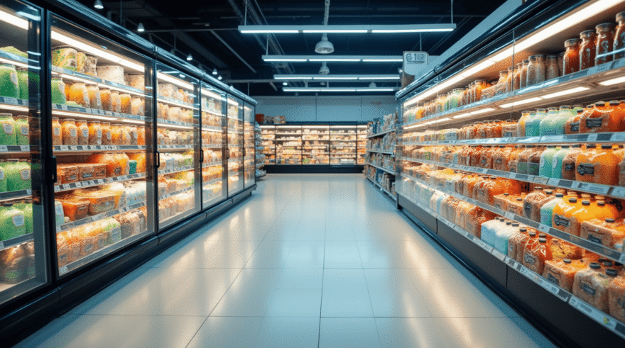 Ein Supermarkt