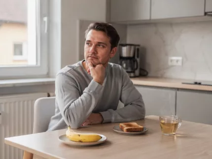 Ein Mann in der Küche